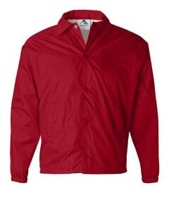 Augusta Sportswear 3100 - Chaqueta de entrenador de nylon / forrada Rojo