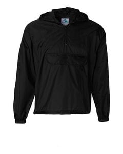 Augusta Sportswear 3130 - Buzo con capucha en un bolsillo Negro
