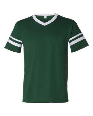 Augusta Sportswear 360 - Remera jersey con mangas con rayas