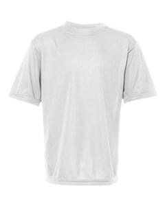 Augusta Sportswear 791 - Remera para chicos de poliéster absorbente Blanco