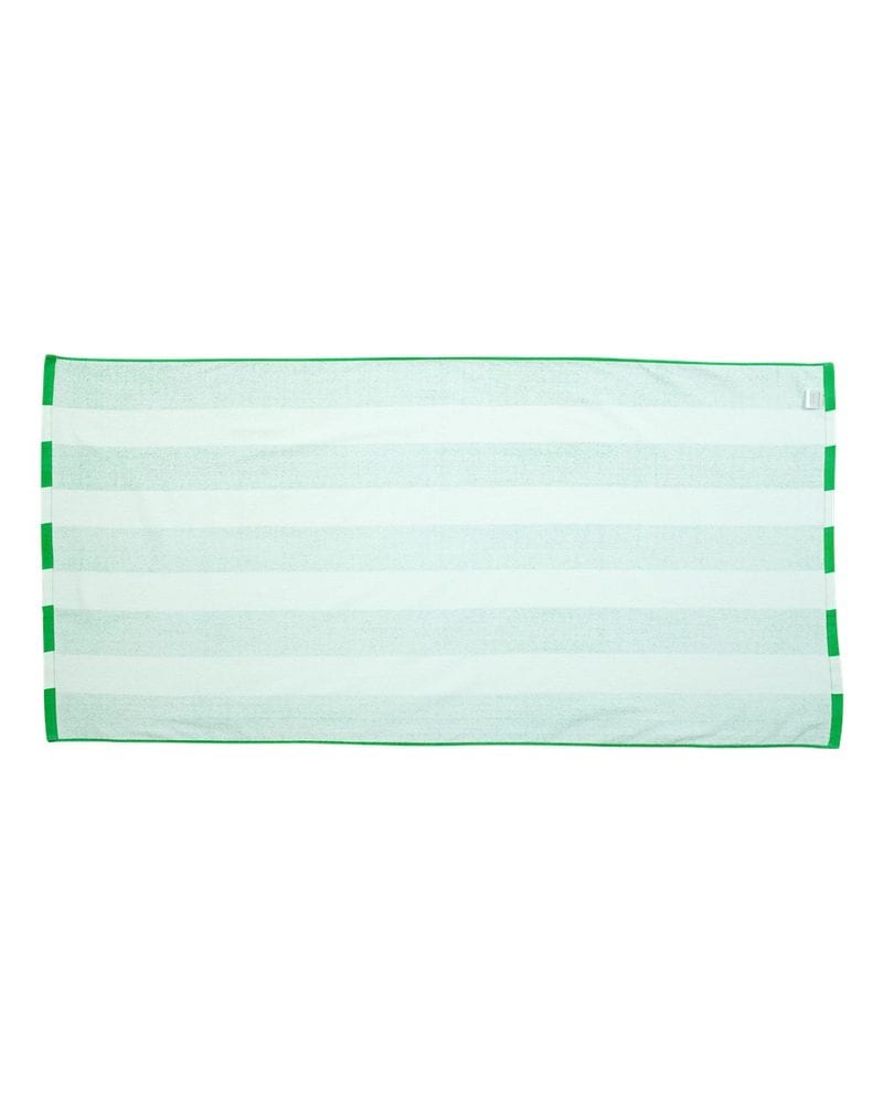 Carmel Towel Company C3060S - Cabana Stripe Velour Beach Towel