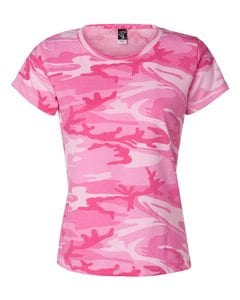 Code V 3665 - Ladies Camouflage T-Shirt