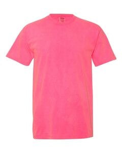 Comfort Colors 1717 - Remera teñida de manga corta  Rosa Fluor