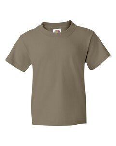 Fruit of the Loom 3930BR - Youth Heavy Cotton HD™ T-Shirt Caqui