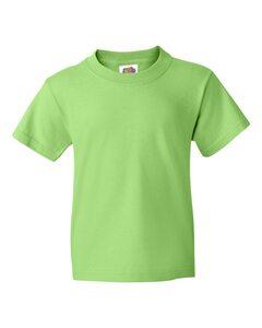 Fruit of the Loom 3930BR - Youth Heavy Cotton HD™ T-Shirt Kiwi