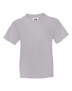 Fruit of the Loom 3930BR - Youth Heavy Cotton HD™ T-Shirt Plata