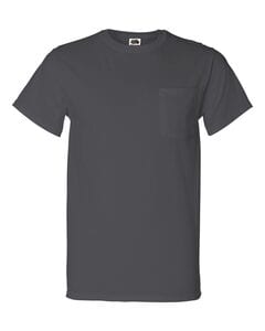 Fruit of the Loom 3930PR - Heavy Cotton HD™ T-Shirt with a Left Chest Pocket Antracita
