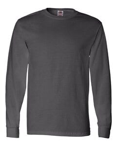Fruit of the Loom 4930R - Heavy Cotton Long Sleeve T-Shirt Antracita