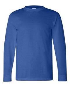 Bayside 6100 - USA-Made Long Sleeve T-Shirt Azul royal