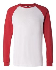 Bella+Canvas 3000 - Long Sleeve Baseball Jersey T-Shirt