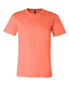 Bella+Canvas 3001 - Remera unisex de manga corta Jersey Coral