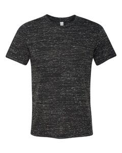 Bella+Canvas 3650 - Remera Unisex de algodón/poliéster Black Marble