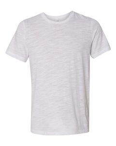 Bella+Canvas 3650 - Remera Unisex de algodón/poliéster White Slub