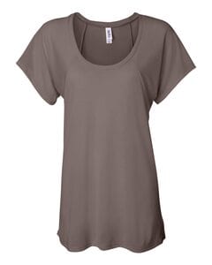 Bella+Canvas 8801 - Ladies' Flowy Raglan T-Shirt Pebble Brown
