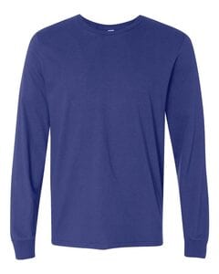 Fruit of the Loom SFLR - SofSpun Jersey Long Sleeve T-Shirt Real Azul