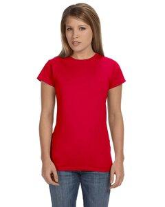 Gildan 64000L - Remera de algodón suave al por mayor  Rojo