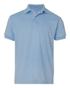 Hanes 054Y - Youth Jersey 50/50 Sport Shirt Azul Cielo
