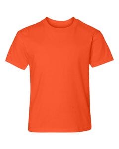 Hanes 498Y - Youth Nano-T® T-Shirt Naranja