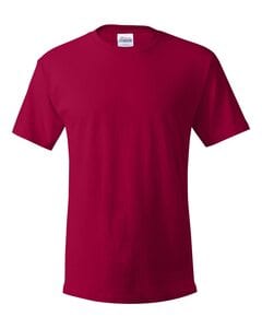 Hanes 5280 - ComfortSoft® Heavyweight T-Shirt De color rojo oscuro