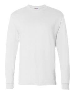 Hanes 5286 - ComfortSoft® Heavyweight Long Sleeve T-Shirt Blanco