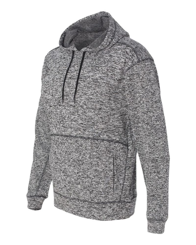 J. America 8613 - Cosmic Poly Hooded Pullover Sweatshirt