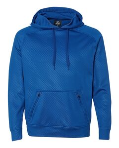 J. America 8670 - Polyester Hooded Pullover Sweatshirt