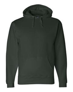 J. America 8824 - Premium Hooded Sweatshirt Verde bosque