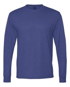 JERZEES 21MLR - Sport Performance Long Sleeve T-Shirt Real Azul