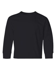JERZEES 29BLR - Heavyweight Blend™ 50/50 Youth Long Sleeve T-Shirt Negro