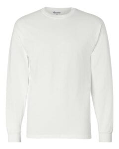 Champion CC8C - Long Sleeve Tagless T-Shirt Blanco