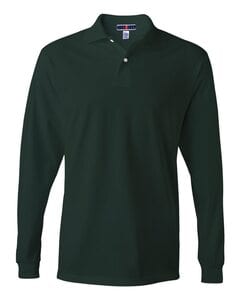 JERZEES 437MLR - SpotShield™ 50/50 Long Sleeve Sport Shirt Verde Oscuro