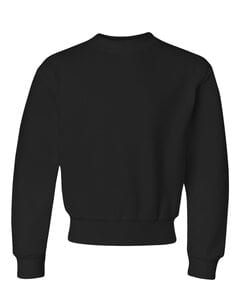 JERZEES 562BR - NuBlend® Youth Crewneck Sweatshirt Negro