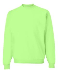 JERZEES 562MR - NuBlend® Crewneck Sweatshirt Verde Neón