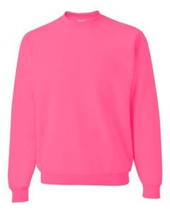 JERZEES 562MR - NuBlend® Crewneck Sweatshirt Rosa Fluor