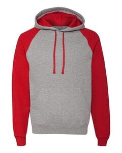 JERZEES 96CR - Nublend® Colorblocked Hooded Pullover Sweatshirt