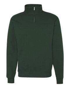 JERZEES 995MR - Nublend® Quarter-Zip Cadet Collar Sweatshirt Verde Oscuro