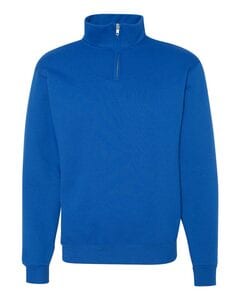 JERZEES 995MR - Nublend® Quarter-Zip Cadet Collar Sweatshirt Real Azul