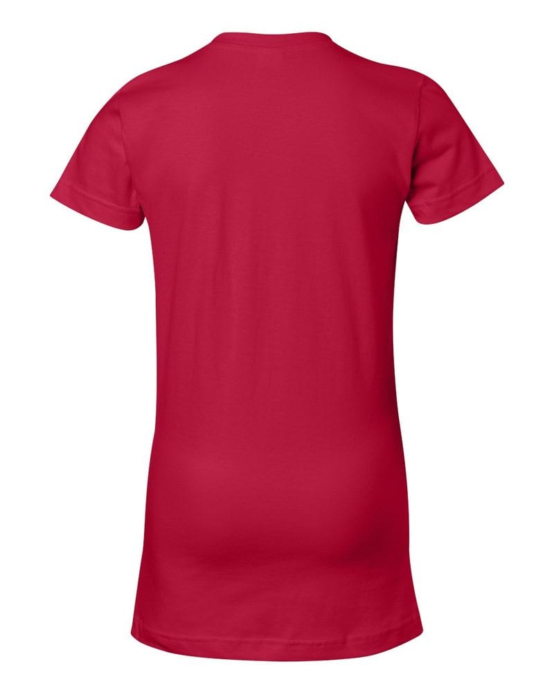 LAT 3616 - Junior Fit Fine Jersey Longer Length T-Shirt