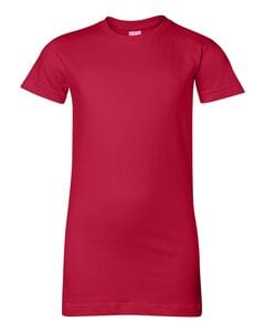 LAT 3616 - Junior Fit Fine Jersey Longer Length T-Shirt