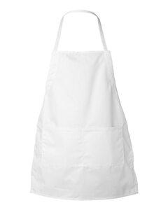 Liberty Bags 5502 - Delantal con peto ajustable  Blanco