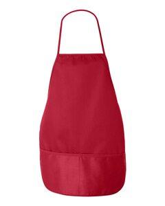 Liberty Bags 5503 - Two Pocket Apron Rojo