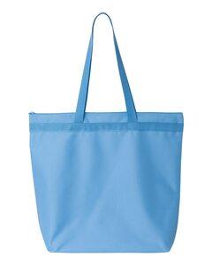 Liberty Bags 8802 - Bolsa reciclada con cierre Azul Cielo