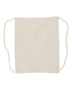Liberty Bags 8875 - Cotton Canvas Drawstring Backpack Naturales