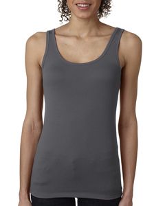 Next Level 3533 - Musculosa Jersey  Gris Oscuro