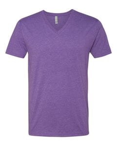 Next Level 6240 - Remera CVC con cuello en V  Purple Rush