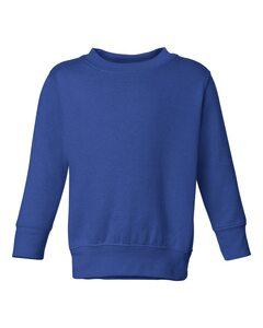 Rabbit Skins 3317 - Toddler/Juvy Crewneck Sweatshirt Real Azul