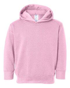 Rabbit Skins 3326 - Toddler Hooded Sweatshirt Rosa