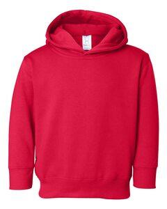 Rabbit Skins 3326 - Toddler Hooded Sweatshirt Rojo