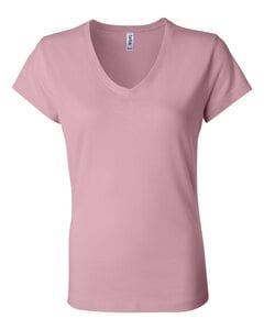 Bella+Canvas 6005 - Ladies Short Sleeve V-Neck Jersey T-Shirt