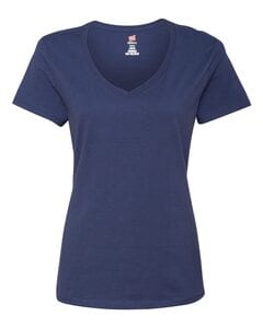 Hanes S04V - Ladies V-Neck Nano-T